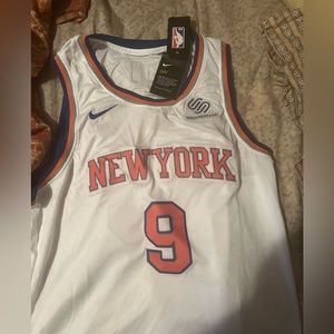 New York Knicks RJ Barrett Official Authentic Nike Home Jersey 2xl